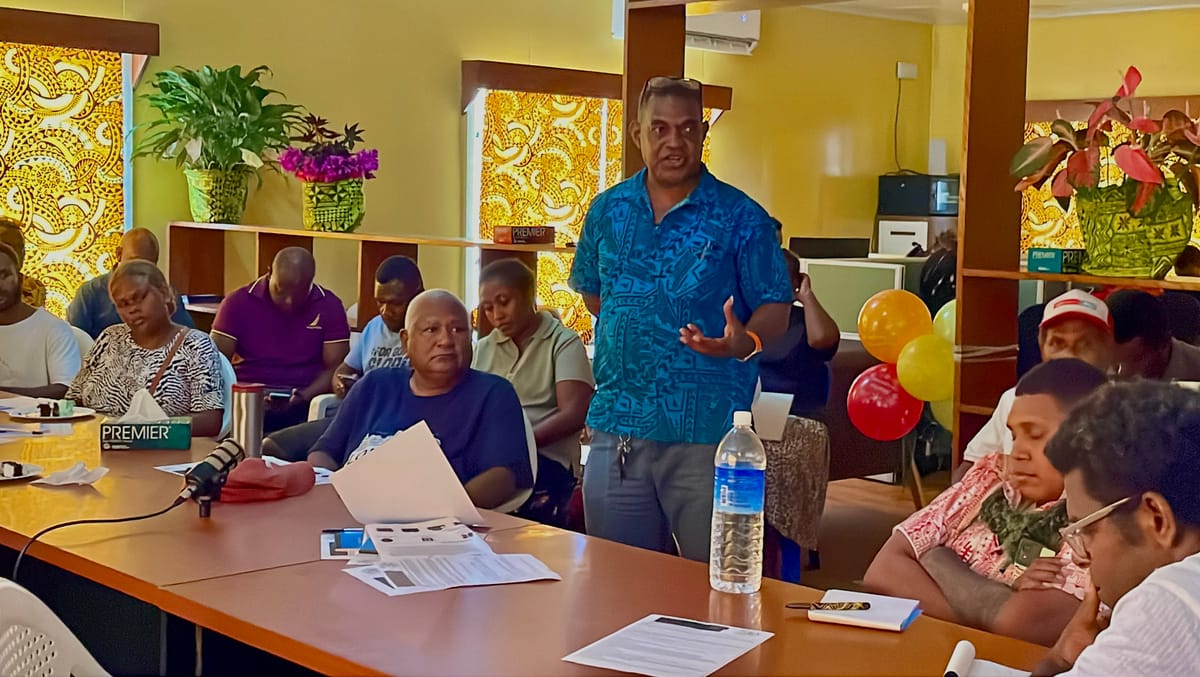 Mala I Tolo Guardianship Indigenous Trust Hosts Intergenerational Tok Stori at Newly Funded Malaita Youth Hub.