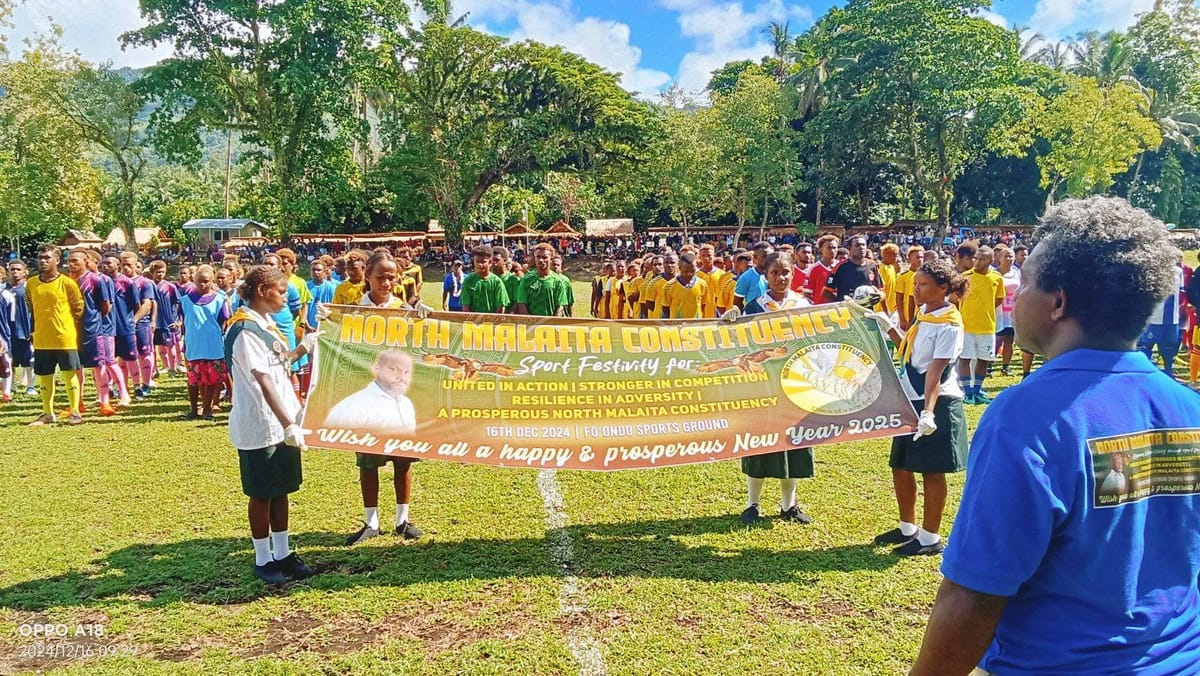 North Malaita Constituency Honorable's Cup Tournament 2024 Launched.