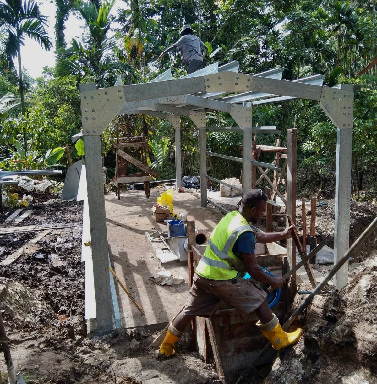 Construction Progressing on Mini Hydro Project in Malaita Province