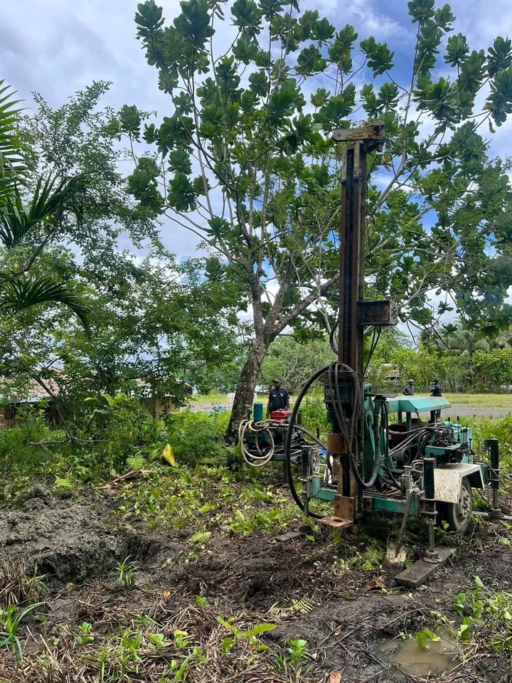 Technical Work Underway on site for Bina Harbour Tuna Processing Plant Project.