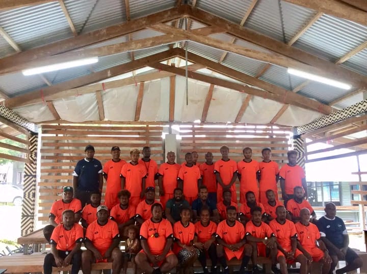 OFC/MA Goalkeeping Coaching Certificate Delivered in Malu'u Malaita Province.