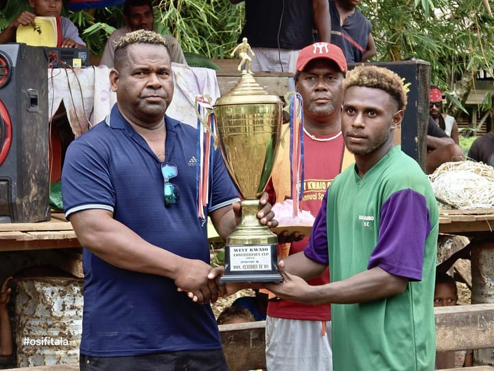 Su’u Harbour FC Crowned Champions of West Kwaio Soccer Tournament