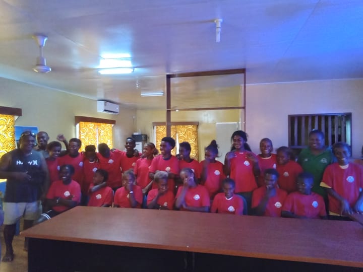 Malaita Myzomela U14 Teams Hold Final Briefing For Players and Parents